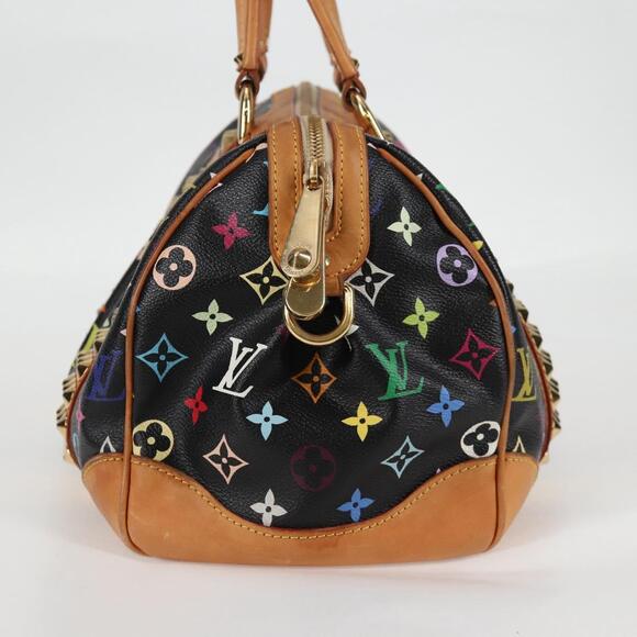 LOUIS VUITTON Monogram Multicolor Courtney MM Bag Black M45642 - Picture 4 of 16